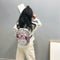 Women Rabbit Sequin Backpacks Girl Travel Shoulder School Bags (Multicolor)