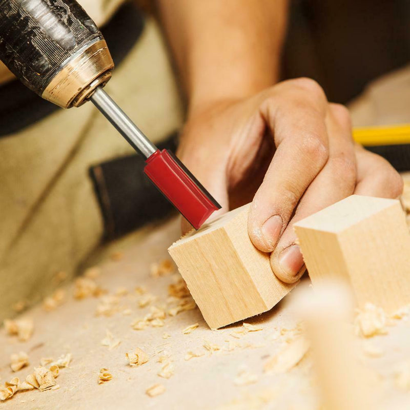 7pcs/set 1/4 Inch Handle Carving Woodworking Milling Cutter Router Bit Kit A