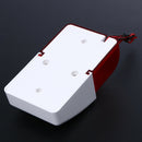 Mini Red Strobe Siren Indoor Outdoor Wired Sound 110dB Alarm Siren with Str