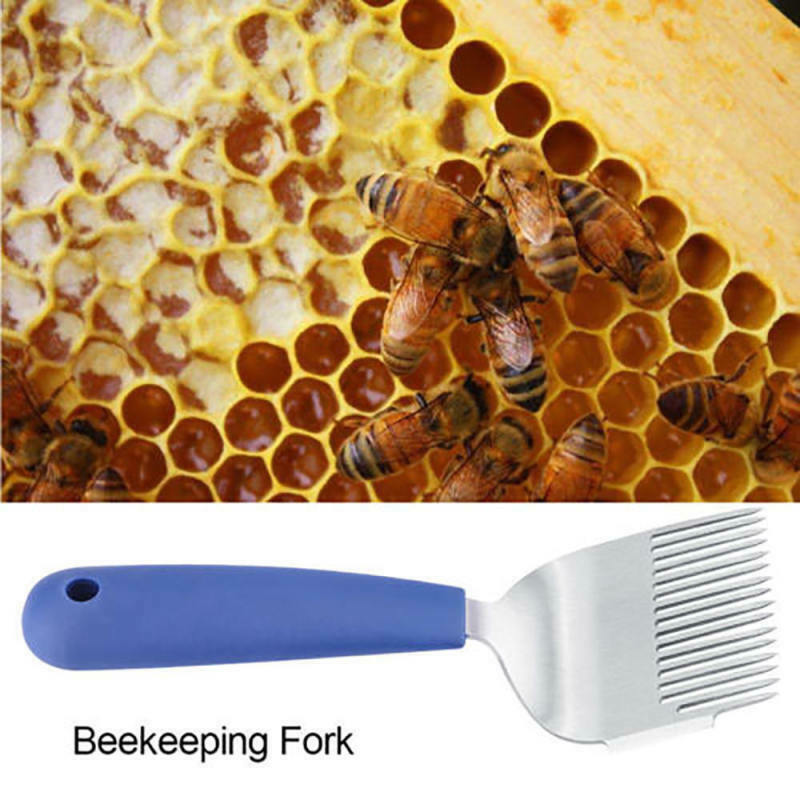 Uncapping Fork Straight Needles Bee Honey Sparse Rake Beekeeping Tool
