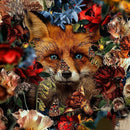 Full Round Drill Rhinestone Picture 5D DIY Flowers Wolf Diamond Painting
