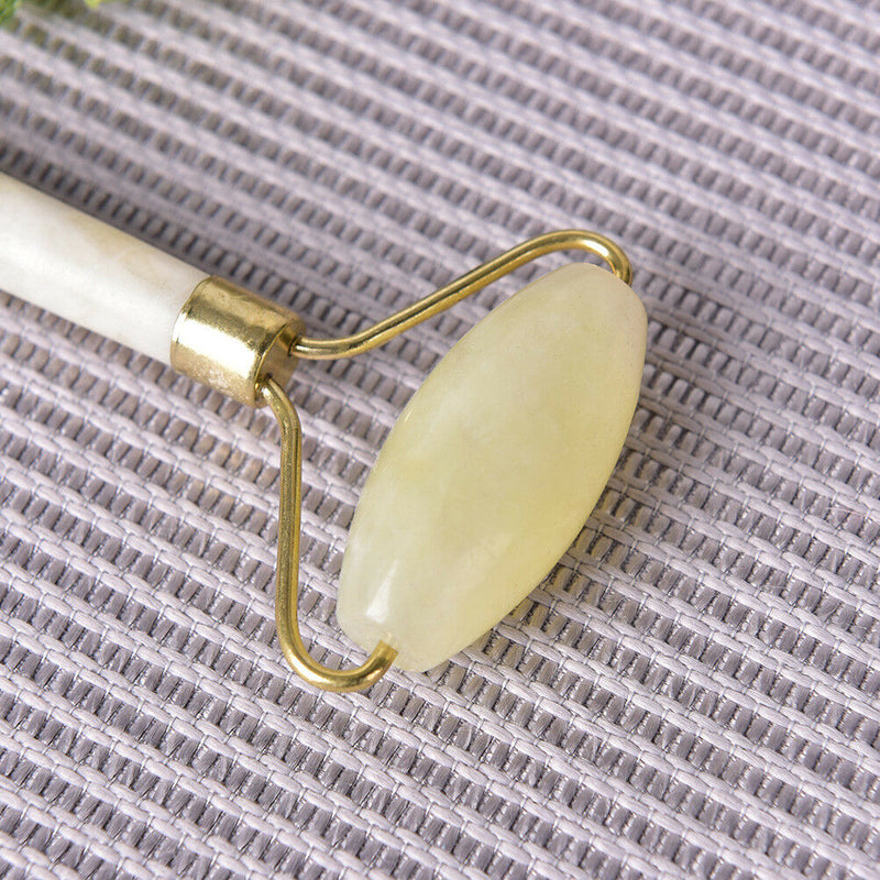 1Pc Women Facial Massager Body Head Neck Foot Nature Beauty Tool Jade NewestBX