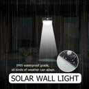 37 LED Solar Wall Light Motion Sensor Light Control Waterproof Garden Lamp