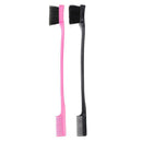 2pcs Double Sided Edge Control Brushes Salon Hair Styling Hairdressing Comb A