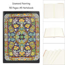 DIY Mandala Special Shaped Diamond Painting 50 Pages A5 Notebook Diary Book