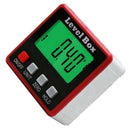 Mini Lcd Digital Inclinometer Protractor Bevel Angle Gauge Magnet Base Grac
