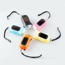 Solar Powered Hand Crank Flashlight Rechargeable LED with Clip Emergency Lights