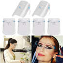 6 Pieces Novelty Elastic Full Face Shield Protective Goggles Visor Hat