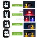 Mountain Bike Bicycle Taillight Wireless Remote Turn Signal Waterproof Camping