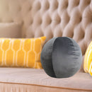 Velvet Round Cushion Soft Ball Pillow for Sofa Room Salon Floor Car Home