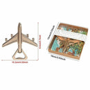 Pack of 12 Airplane Bottle Opener Gift Box Air Plane Travel Beer Bottle Ope T2I6