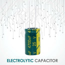 10pcs 4700uF 4700mfd 25V Electrolytic Capacitor Mini Electronic Components A