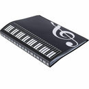Music Sheet File Paper Documents Storage Folder Holder PVC.A4 Size,40 Pocke