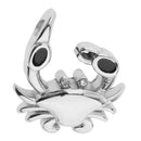 Cute Crab Shape Stainless Steel Memorial Pendant Keepsake Urn Ashes Holder