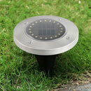 20LED Solar Buried Lamp Spike Waterproof Outdoor Garden Ground Light (1pc)