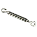Turnbuckle Wire Tensioner 316 Stainless Steel Hook Eye Cable Tension, 12mm