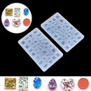 new 1Pcs Diamond Shape Silicone Mold Mould Pendant Jewelry Making Mold DIY  F5N5