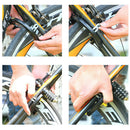 General Bicycle Horseshoe Claws Anti-theft Lock Password Share Bike