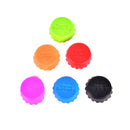 6pcs Reusable Silicone Bottle Caps Beer Cover Soda Cola Lid Wine Saver StoppTE