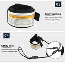 Kayak Paddle Rope Spring Leash Surfboard Leg Foot Ankle Rope Surfing Accessory