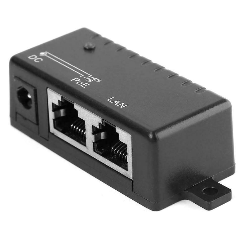 100Mbps POE DC Power Over Ethernet RJ45 POE Injector Splitter Wall Adapter