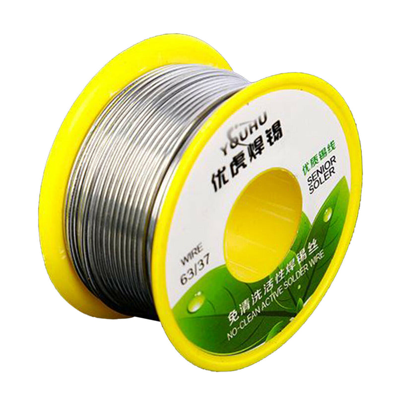 1.0mm 63/37 Tin Lead Rosin Core Solder 2% Flux Fine Soldering Wire Reel, 260