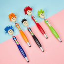 10 Pieces Mop Topper Pens Screen Cleaner Stylus Pens 3-In-1 Stylus Pen Dust T8O8