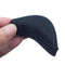 Adjust The Size Prevent The Foot to Move and Pain Round Sponge Toe Plug Black OA