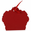 100pcs Favor Box Candy Wedding Gift Boxes (Red)