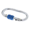 25KN Rock Climbing Mountaineering Rappelling Screw Lock Clip Hook Carabiner