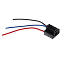 H4 Headlight Light Extension 3 Wire Harness Lamp Female Socket Adapter