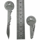 Creative Fold Key Shaped Folding Pocket Key Metal Self Tool Defense EDC TOP Y3T3