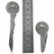 Creative Fold Key Shaped Folding Pocket Key Metal Self Tool Defense EDC TOP Y3T3