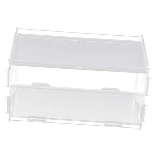 Clear Acrylic Box Insect Spider Reptile Transport Breeding Feeding Case#1