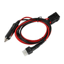 1.5M 30A Six Short Wave Cigarette Lighter Power Cord Cable for Yaesu FT-857 W9C5