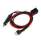 1.5M 30A Six Short Wave Cigarette Lighter Power Cord Cable for Yaesu FT-857 W9C5