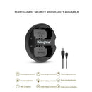 KingMa NP-FZ100 Dual Slot Micro USB Battery Charger for Sony ILCE-9 A7M3