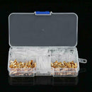 120pcs 3.5mm Connection Terminal Male & Female With Insulation Cover YQF