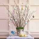 50Pcs Easter Plastic Easter Eggs DIY Easter Eggs Plastic Eggs + 8pcs Color Pens