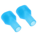 2x Blue Drink Tube Bite Valve Mouthpiece for Hydration Pack Water Bladder