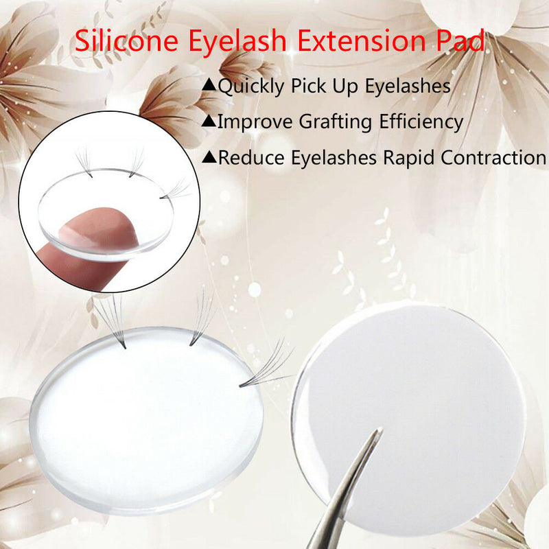 1Pc Silicone eyelash extension stand holder pallet pad eyelash tray holder ATSE
