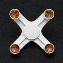 Porcelain Four Head Light Bulb Socket Splitter E27 Edison Base Supply A3L4 K7C5