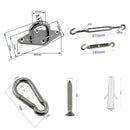 Stainless Steel Sun Fixing Fittings Sail Shade Kits Awning Canopy Tools EUQ