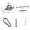 Stainless Steel Sun Fixing Fittings Sail Shade Kits Awning Canopy Tools EUQ