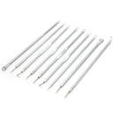 9pcs Blackhead Pimple Blemish Comedone Acne needle Extractor Remover Tool SetR3C