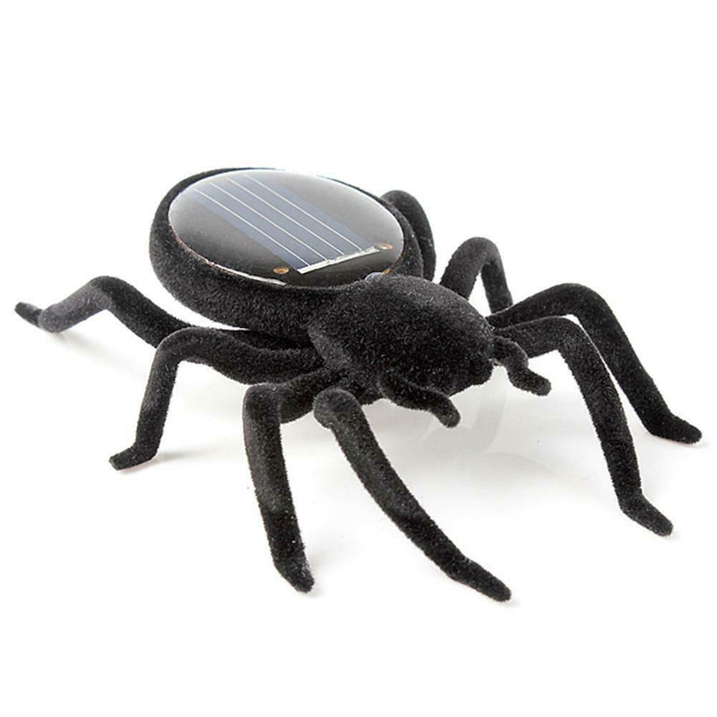 Solar Vibrates Forward Plastic Simulation Insect Kids Toys (Solar Spider)