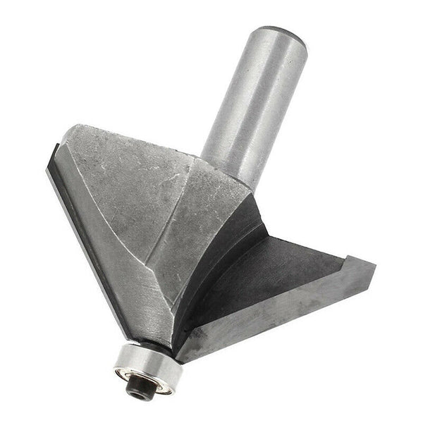 1/2" Shank Diameter 1 1/2" Cutting Depth 45 Degree Chamfer Router Bit W7U6