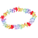 10pcs Hawaiian Flower leis Garland Necklace Fancy Dress Party Hawaii Beach  M&E
