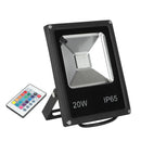 20W RGB LED Flood Light Outdoor Color Changing Floodlight Remote Control