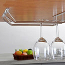 Wine Glass Rack Cabinet Stand Stainless Steel Home Dining Bar Tool Shelf Ho